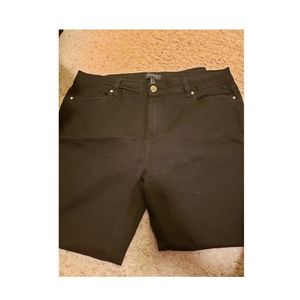 Forever 21 Black Lace Jeans